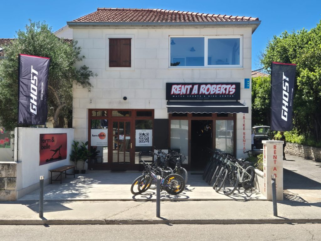 Electric bike rental on Brač island